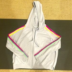 Scott & Scott London Faith Stripe Silk Blend Hoodie XS SOLD OUT  never worn